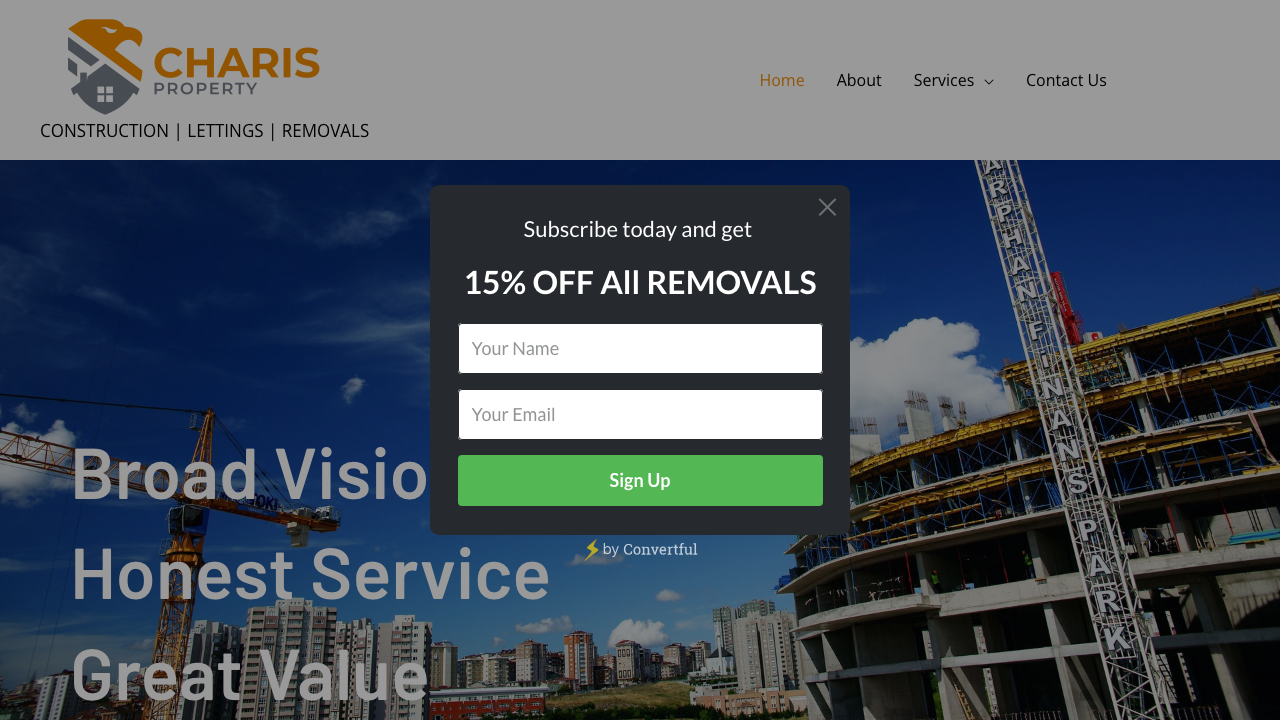 CHARIS PROPERTY LTD website preview
