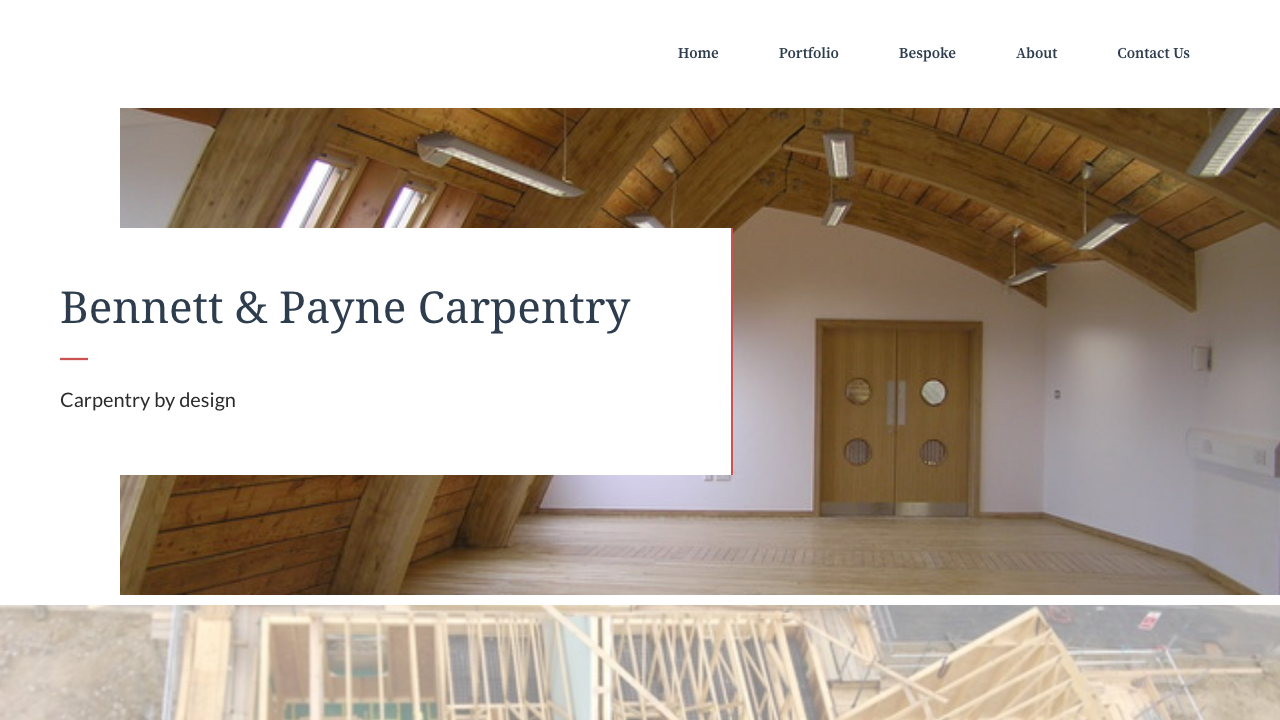 BENNETT & PAYNE (CARPENTRY) LIMITED website preview