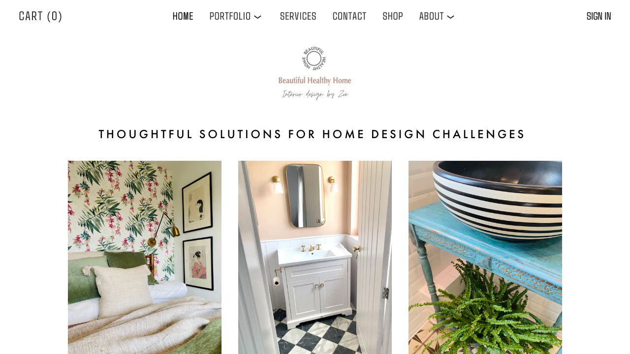 BEAUTIFUL HEALTHY HOME LIMITED website preview