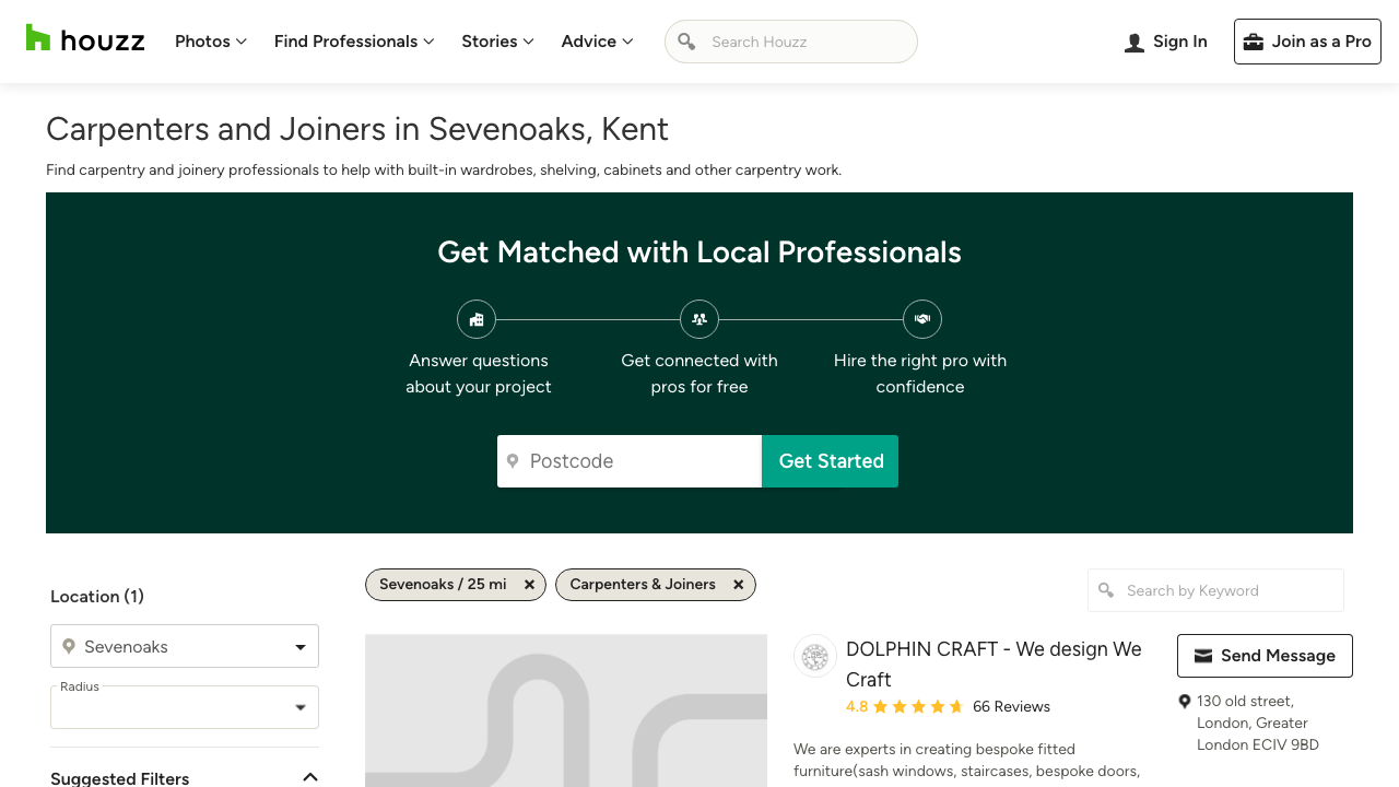 BOLD FITTING & JOINERY LTD website preview