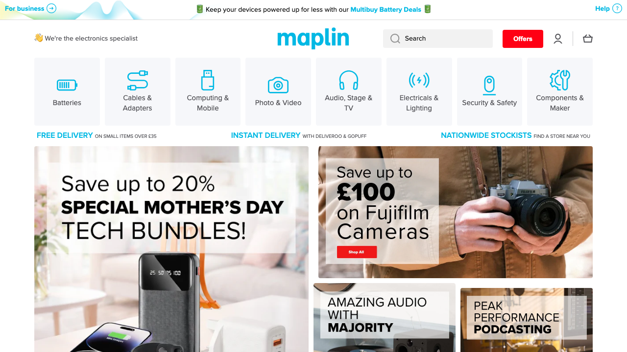 CAN ELECTRONICS LTD website preview