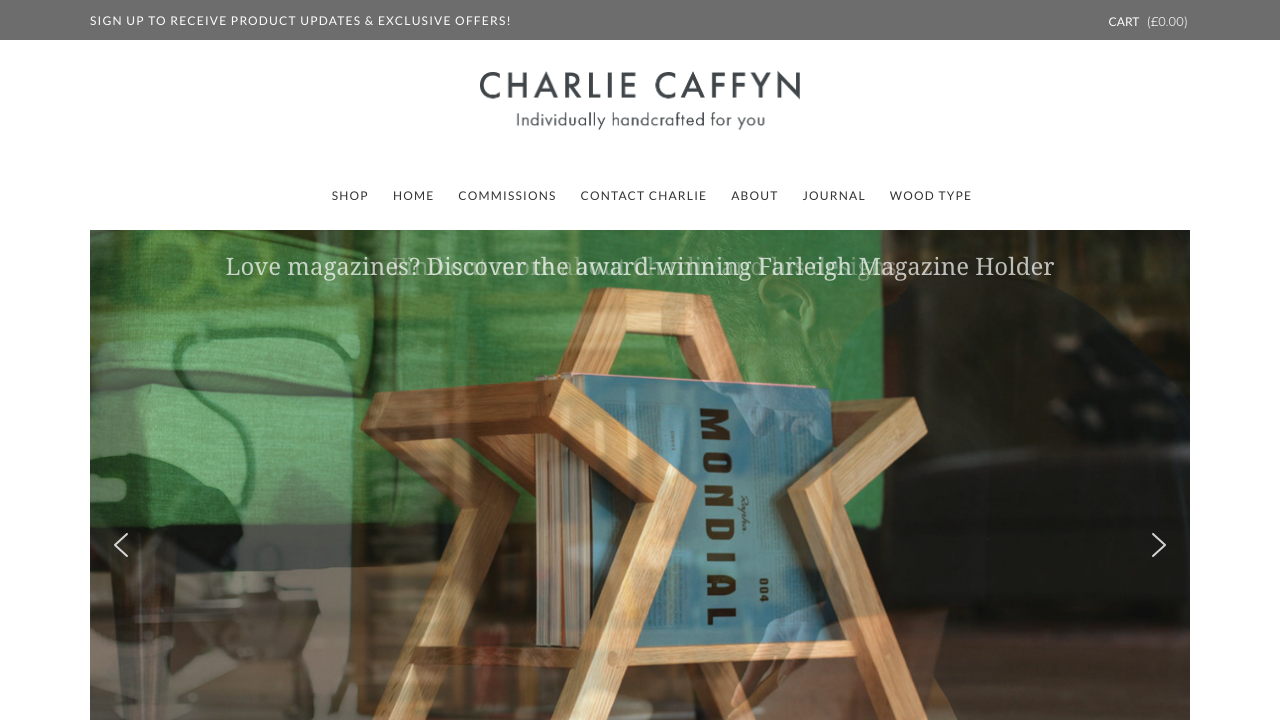 CHARLIE CAFFYN LIMITED website preview