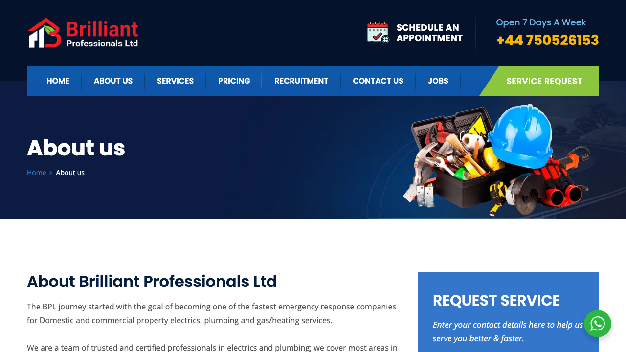 BPL SERV LTD website preview