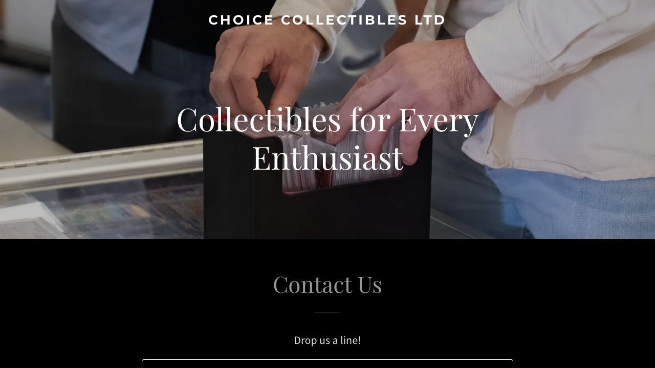 CHOICE COLLECTIBLES LTD website preview