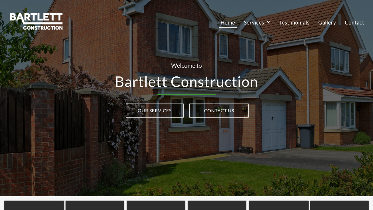 BARTLETT CONSTRUCTION LIMITED website preview