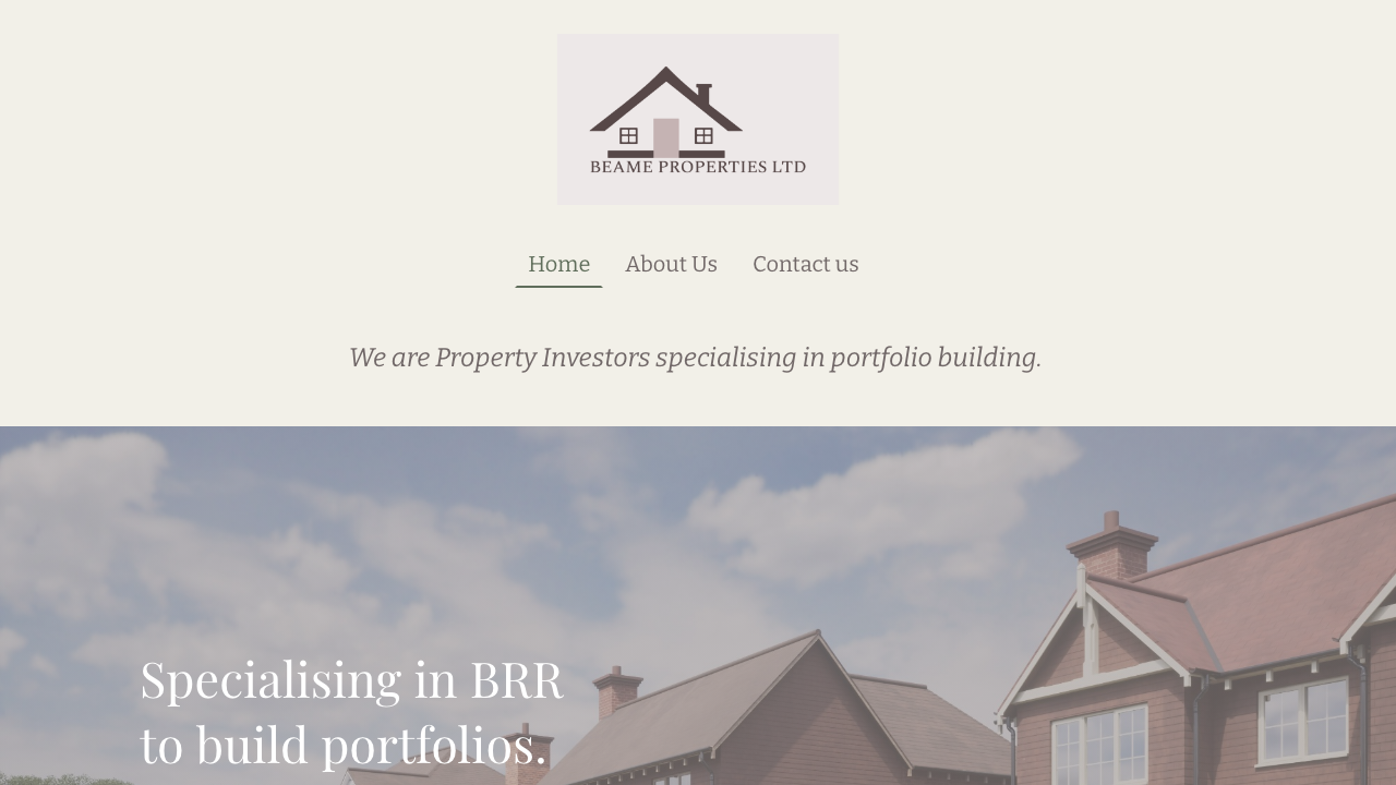 BEAME PROPERTIES LTD website preview