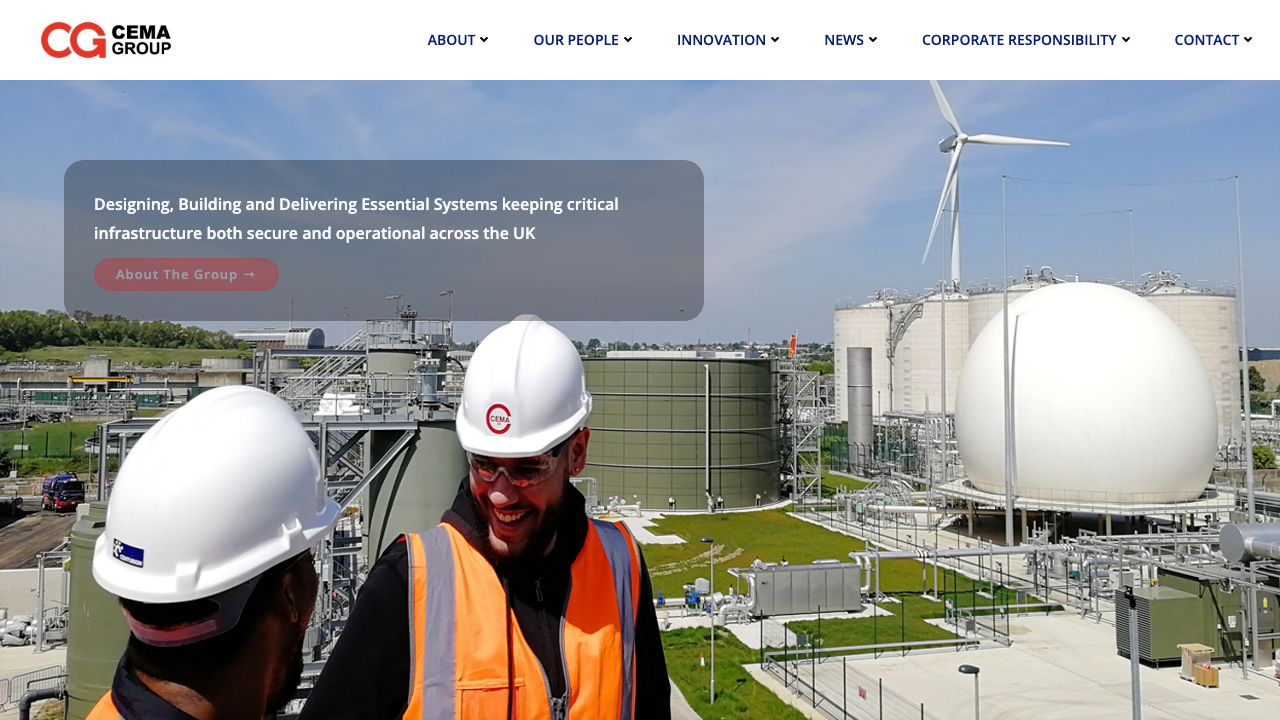 CEMA GROUP LTD website preview