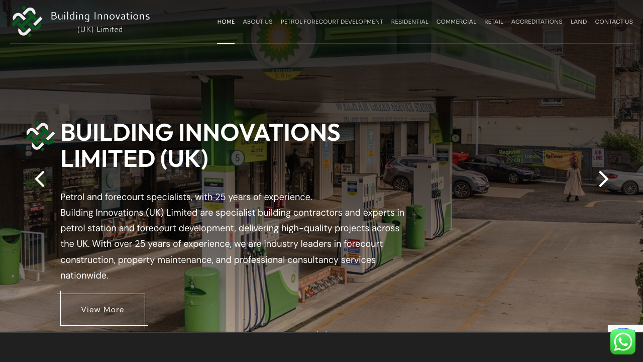 BUILDING INNOVATIONS & DESIGN LIMITED website preview