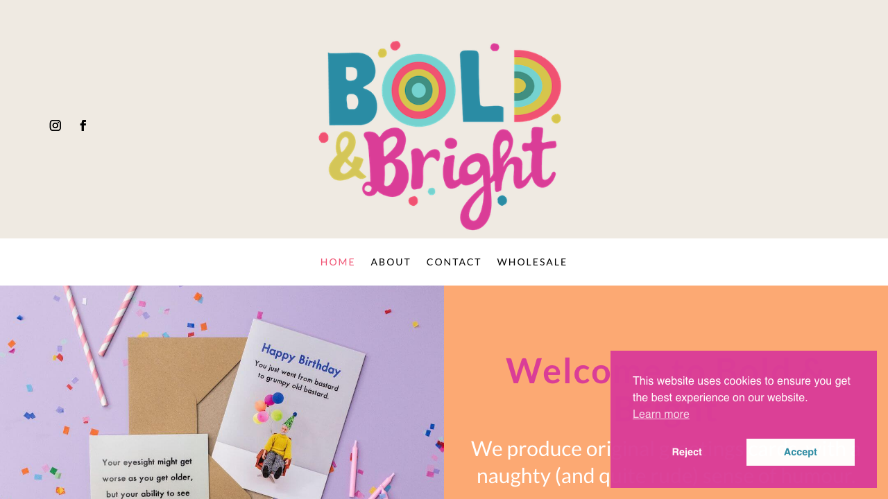 BOLD & BRIGHT LIMITED website preview