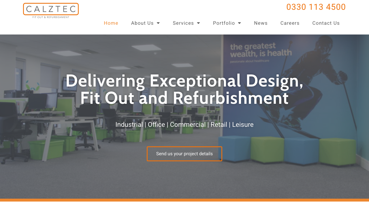 CALZTEC FM LTD website preview