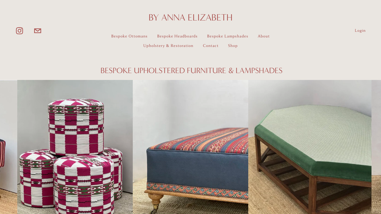 BY ANNA ELIZABETH LIMITED website preview