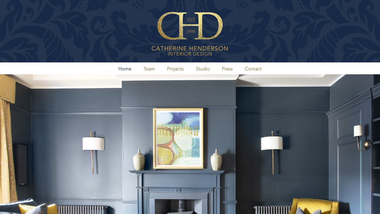 CATHERINE HENDERSON DESIGN LIMITED website preview