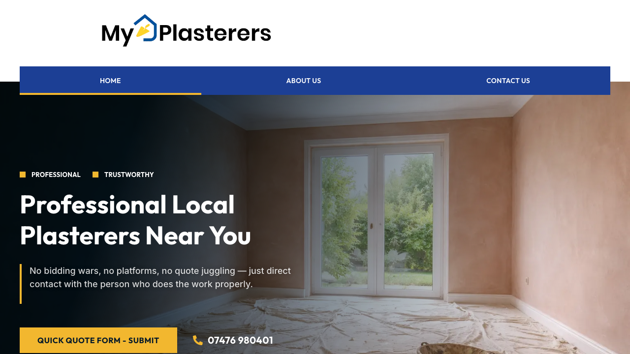 BSR PLASTERING SPECIALISTS LIMITED website preview