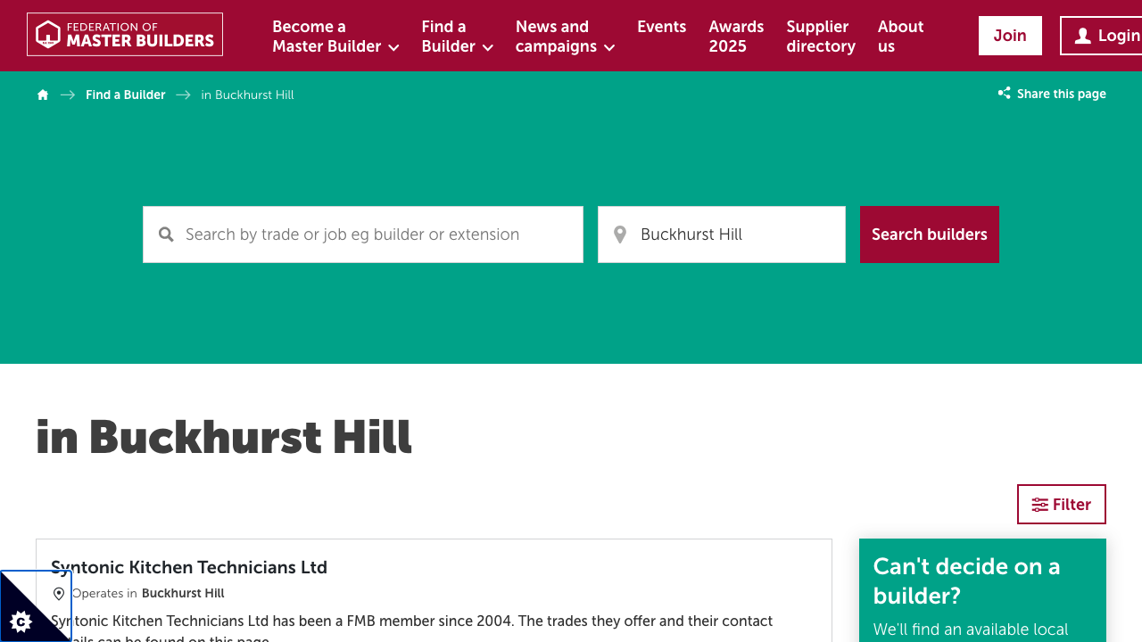 BUILDERS REGISTER LIMITED website preview