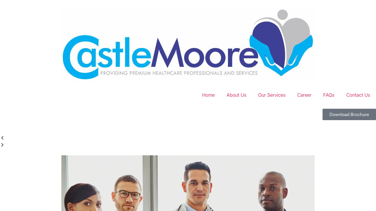 CASTLEMOOR SERVICES LIMITED website preview
