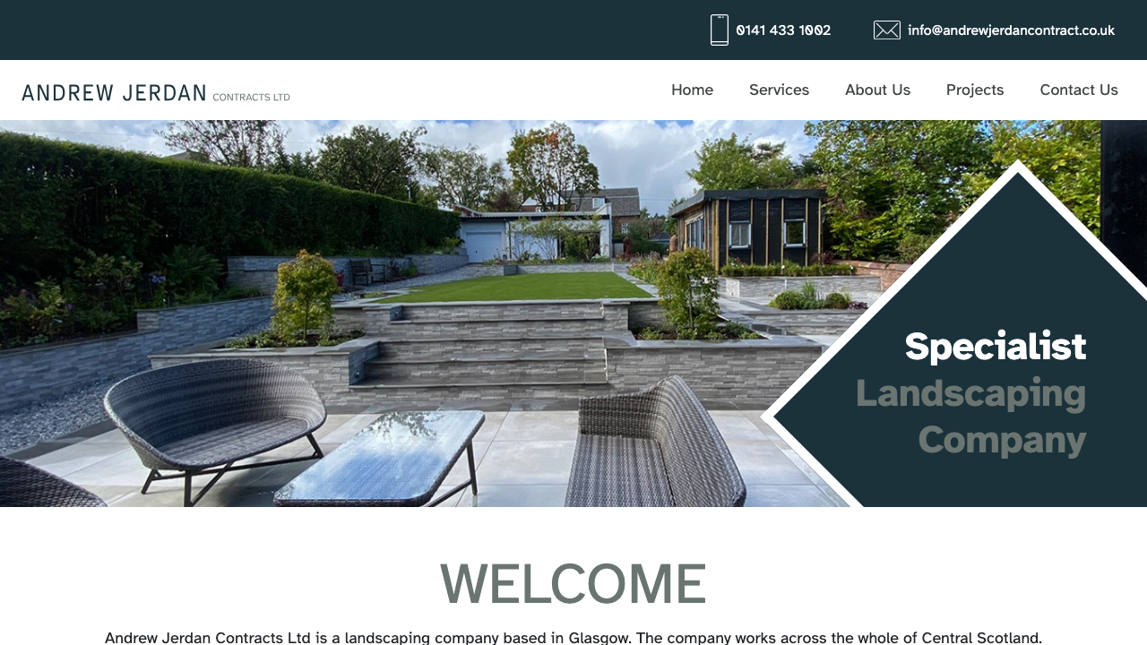 ANDREW JERDAN CONTRACTS LTD website preview