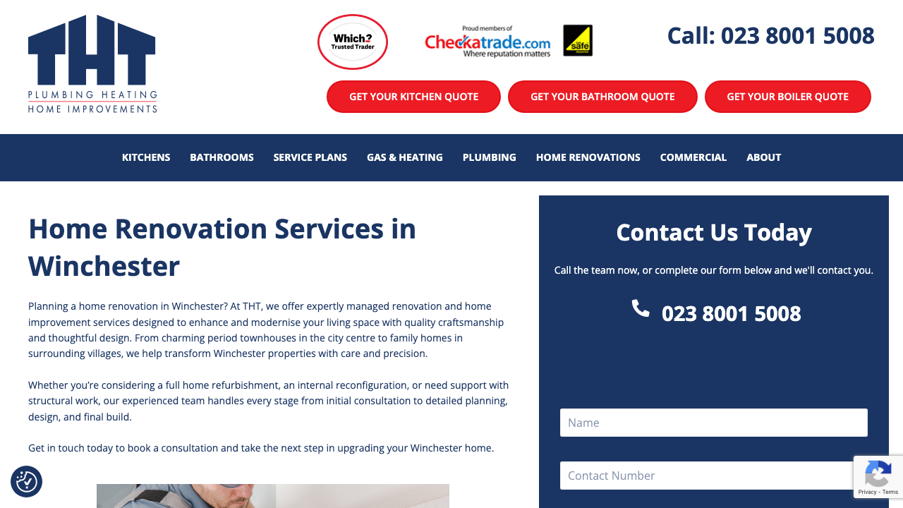 BUILDING COMPLETE RENOVATION LTD website preview