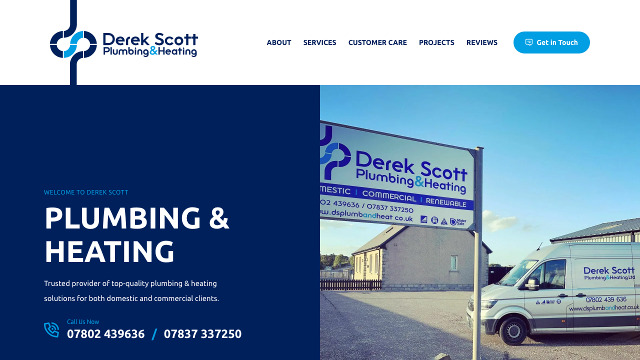 BENNACHIE PLUMBING SERVICES LTD website preview