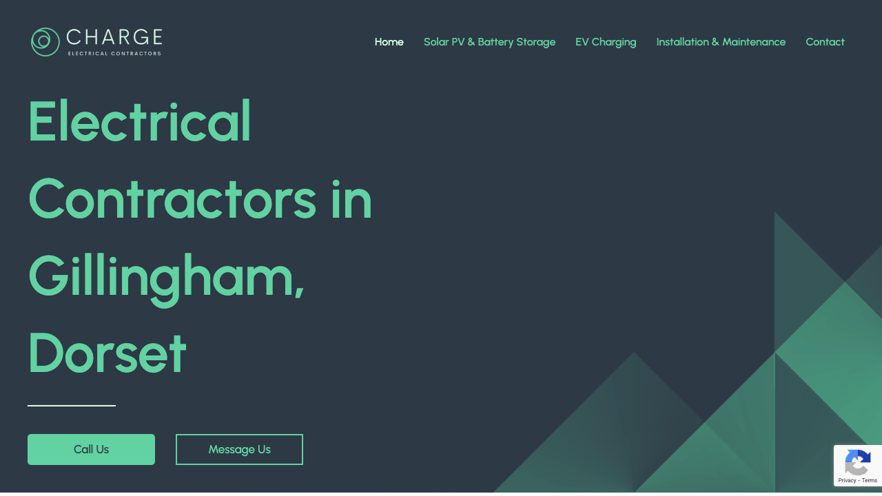 CHARGE ELECTRICAL CONTRACTORS LTD website preview