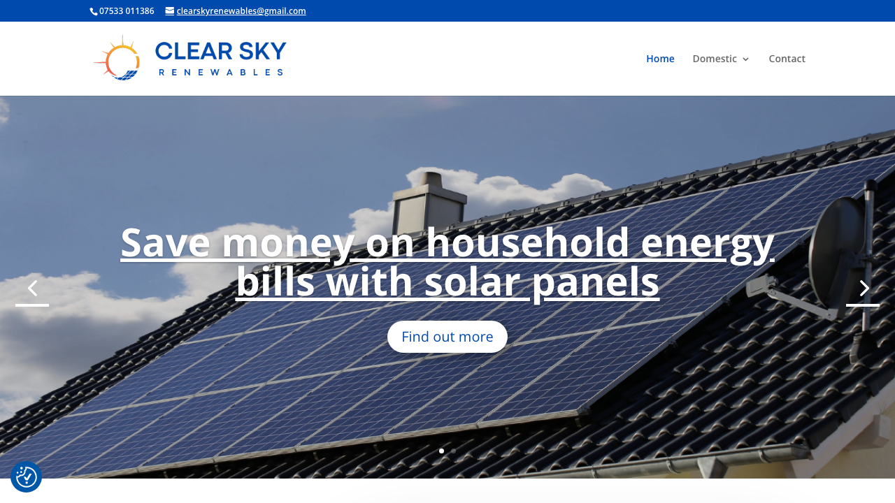 CLEARSKY RENEWABLES (YORKSHIRE) LIMITED website preview