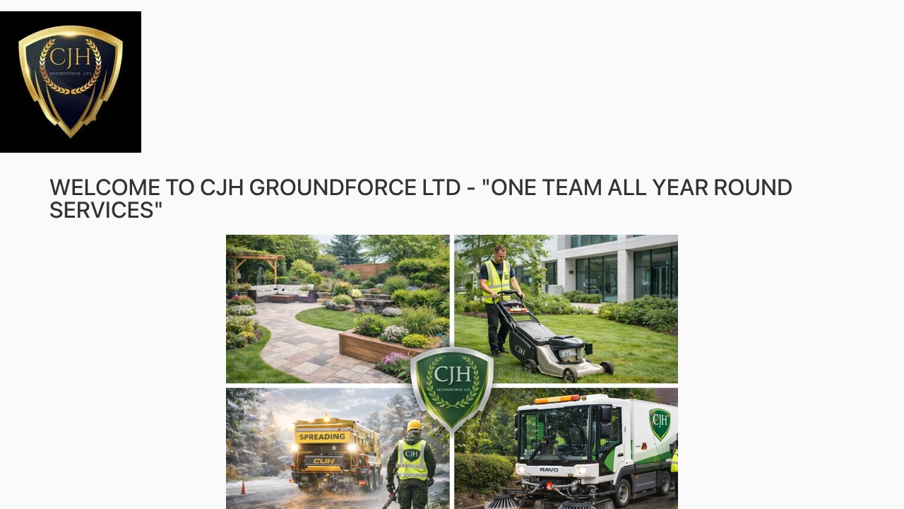 CJH GROUNDFORCE LTD website preview
