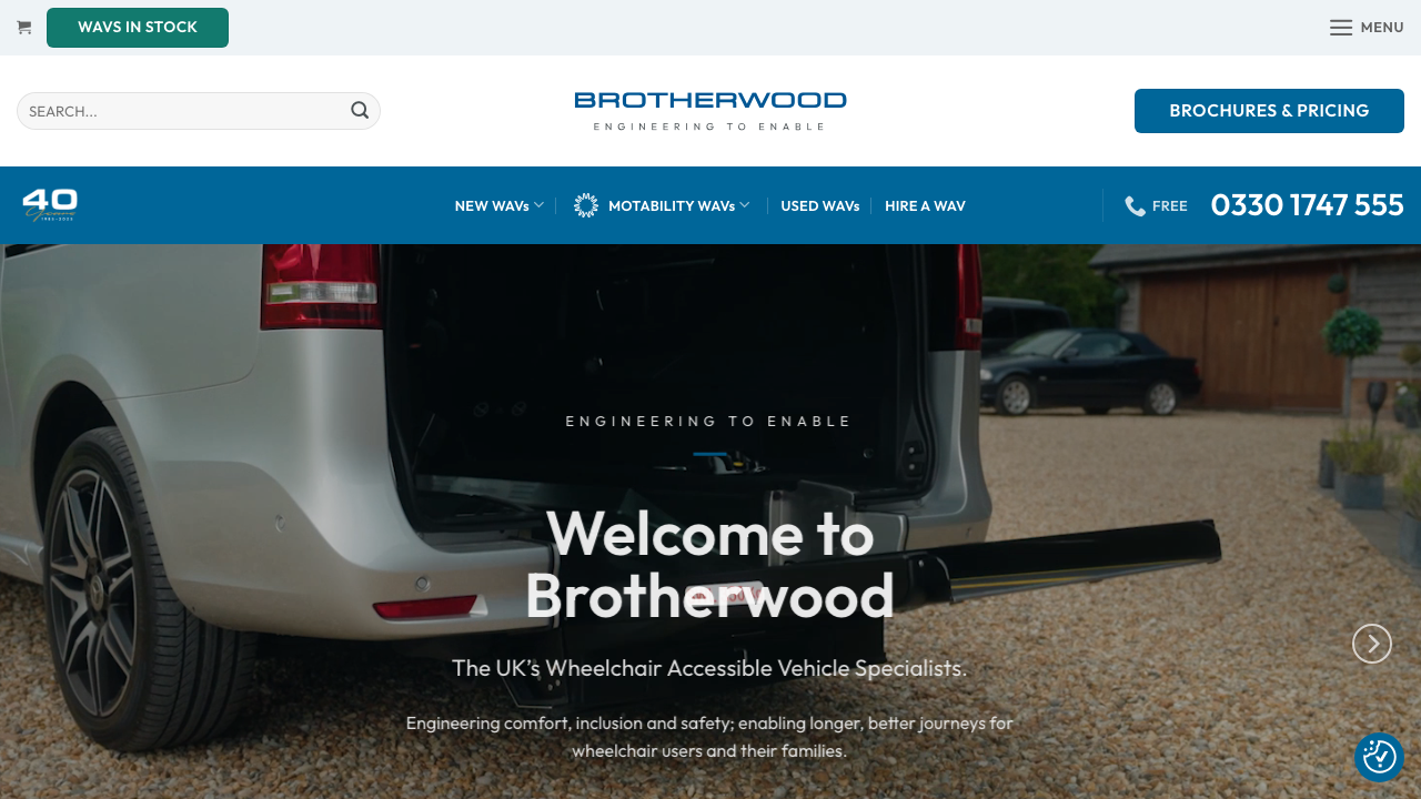 BROTHERWOOD (LEICESTER) LIMITED website preview