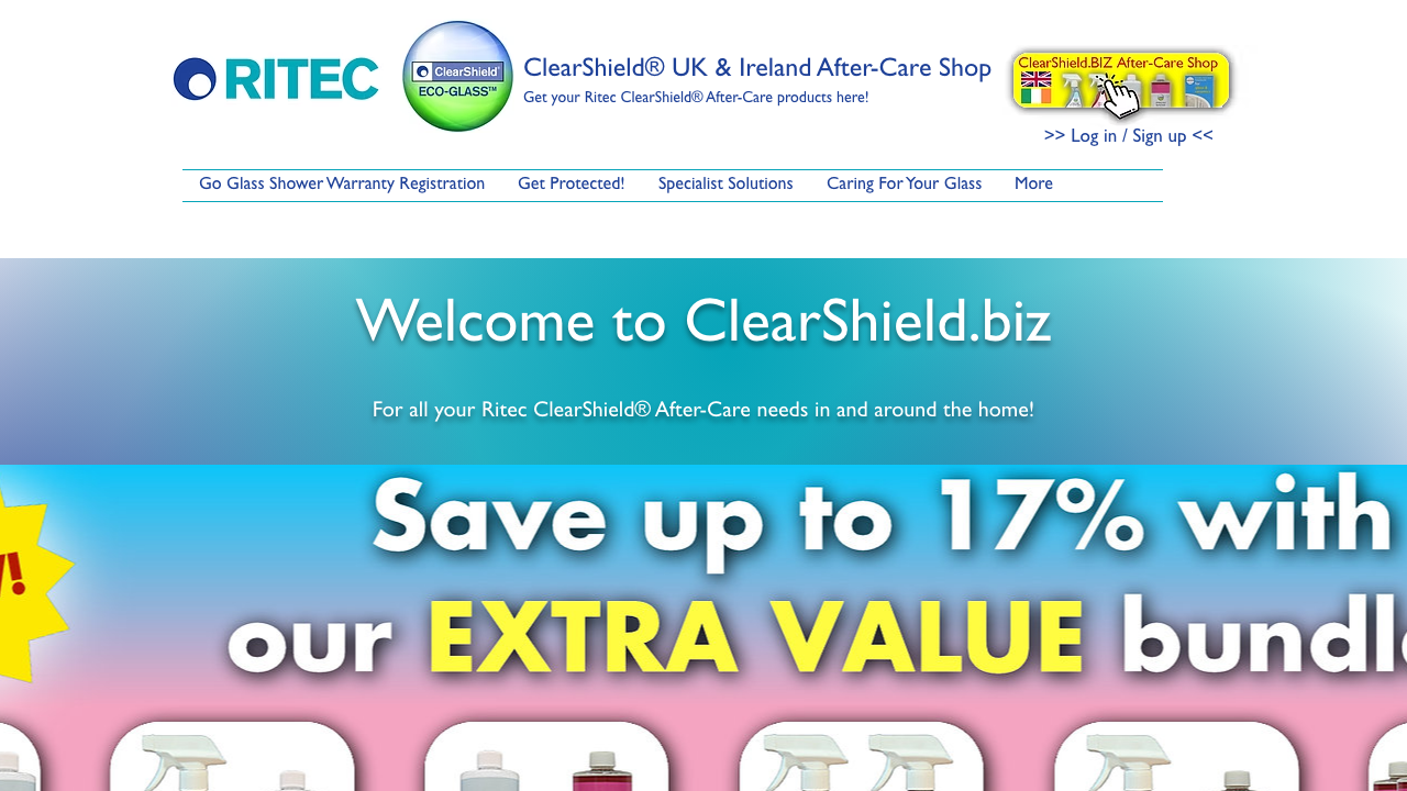 CLEARSHIELD GLAZING LIMITED website preview