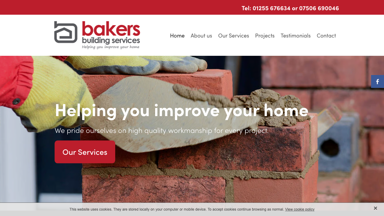 BAKERS BUILDING SERVICES LIMITED website preview
