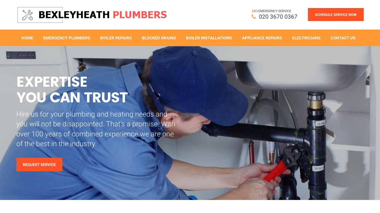 BEXLEYHEATH PLUMBERS LTD website preview