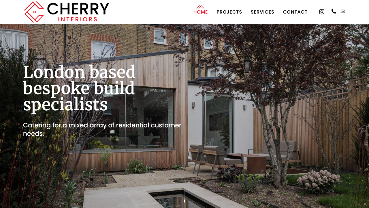 CHERRY INTERIORS LTD website preview