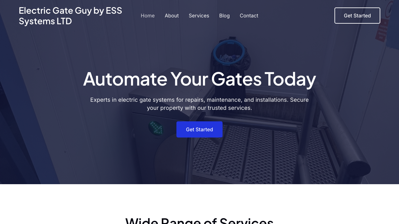 ESS SYSTEMS LIMITED website preview
