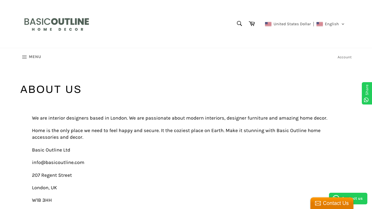 BASIC OUTLINE LTD website preview