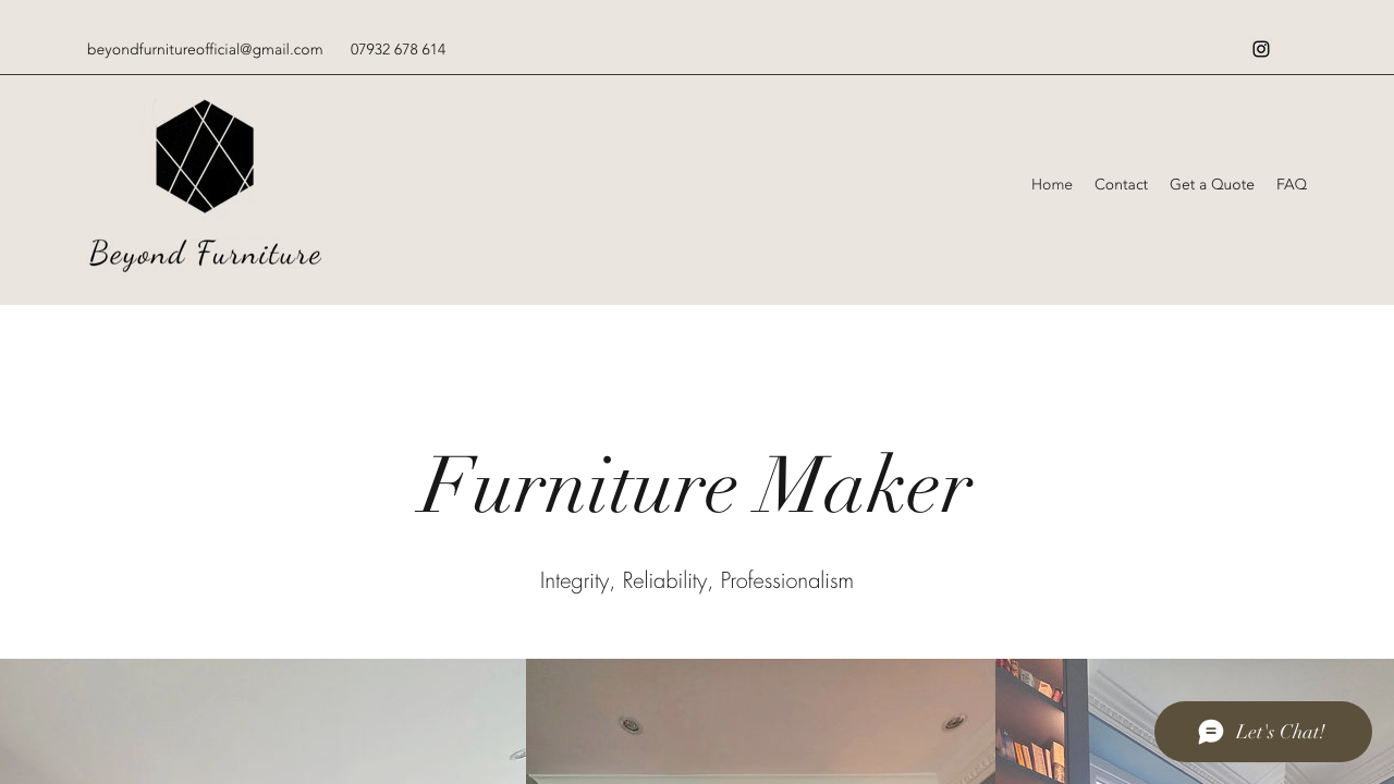 BEYOND FURNITURE LTD website preview