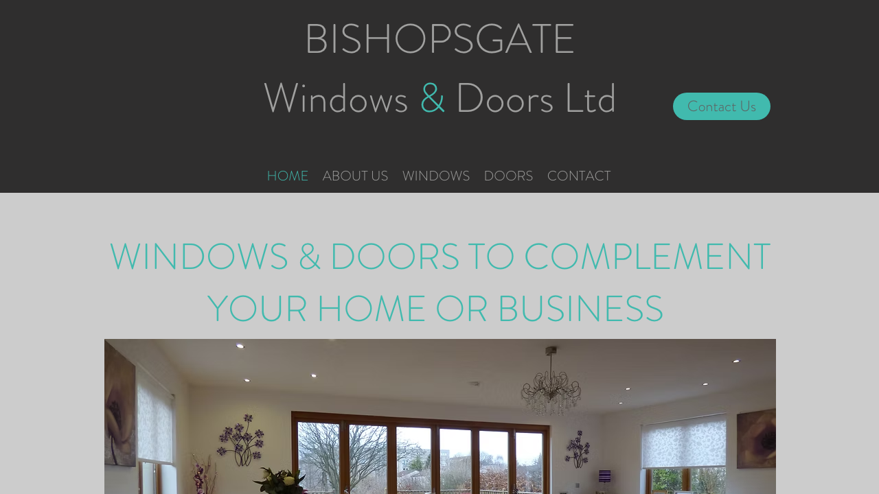 BISHOPSGATE WINDOWS & DOORS LIMITED website preview