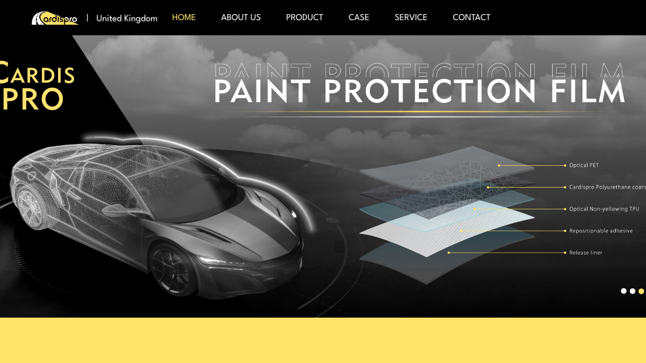 CARDISPRO EUROPE LIMITED website preview