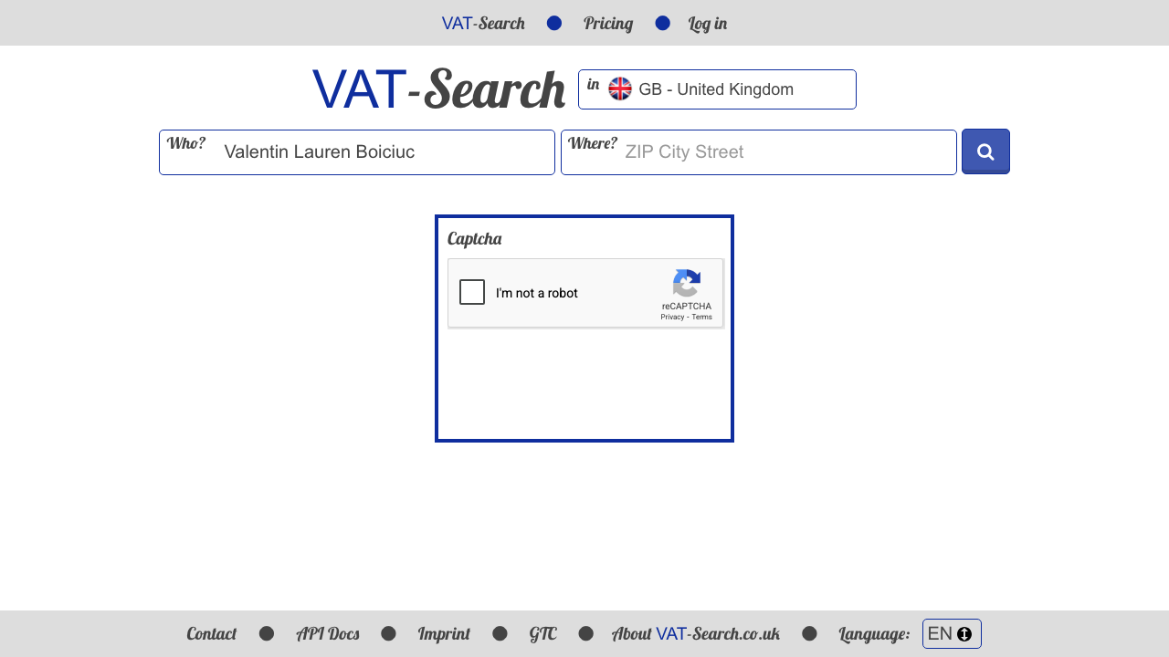 BOICIUC LTD website preview