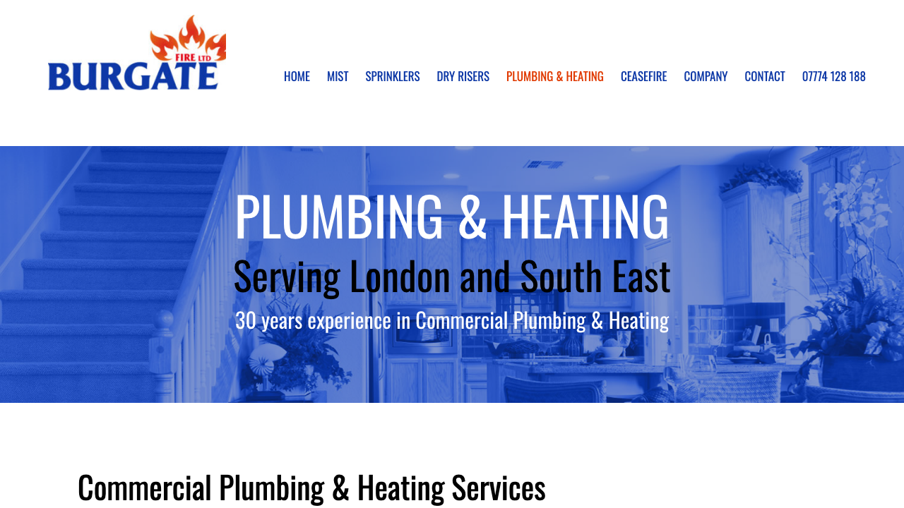 BURGATE PLUMBING & HEATING LIMITED website preview