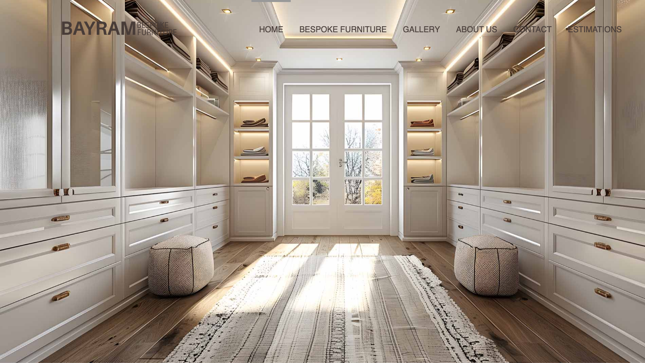 BAYRAM BESPOKE JOINERY LTD website preview