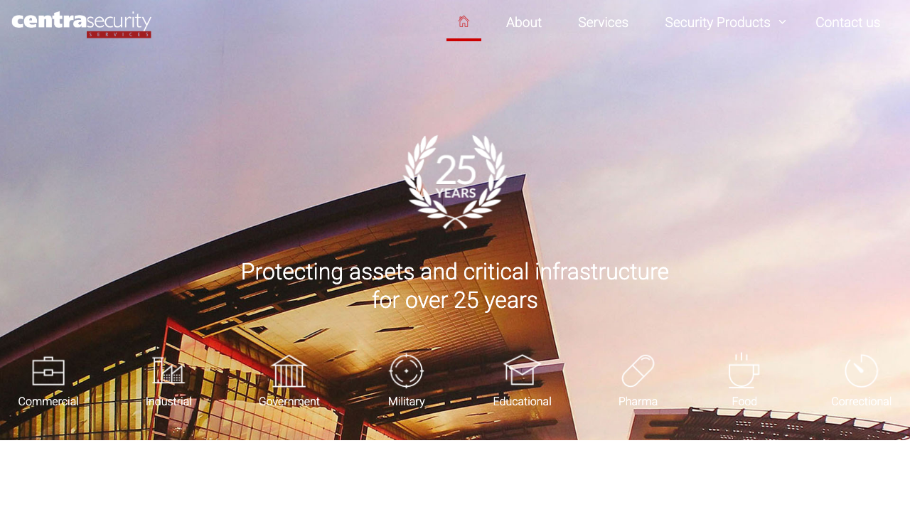 CENTRA SECURITY SYSTEMS (UK) LIMITED website preview