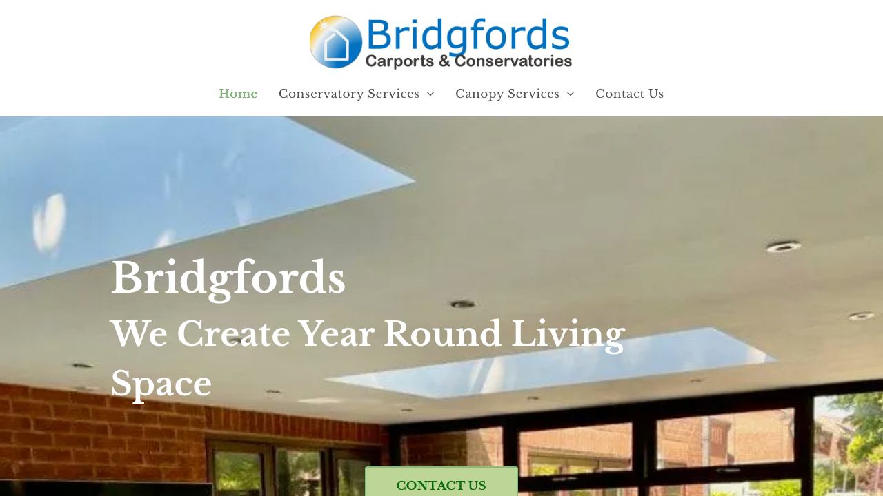 BRIDGFORDS CARPORTS & CONSERVATORIES LIMITED website preview