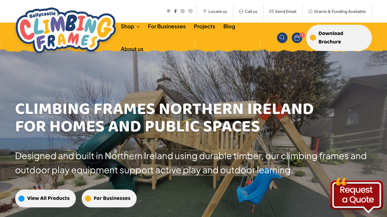 BALLYCASTLE CLIMBING FRAMES NI LTD website preview