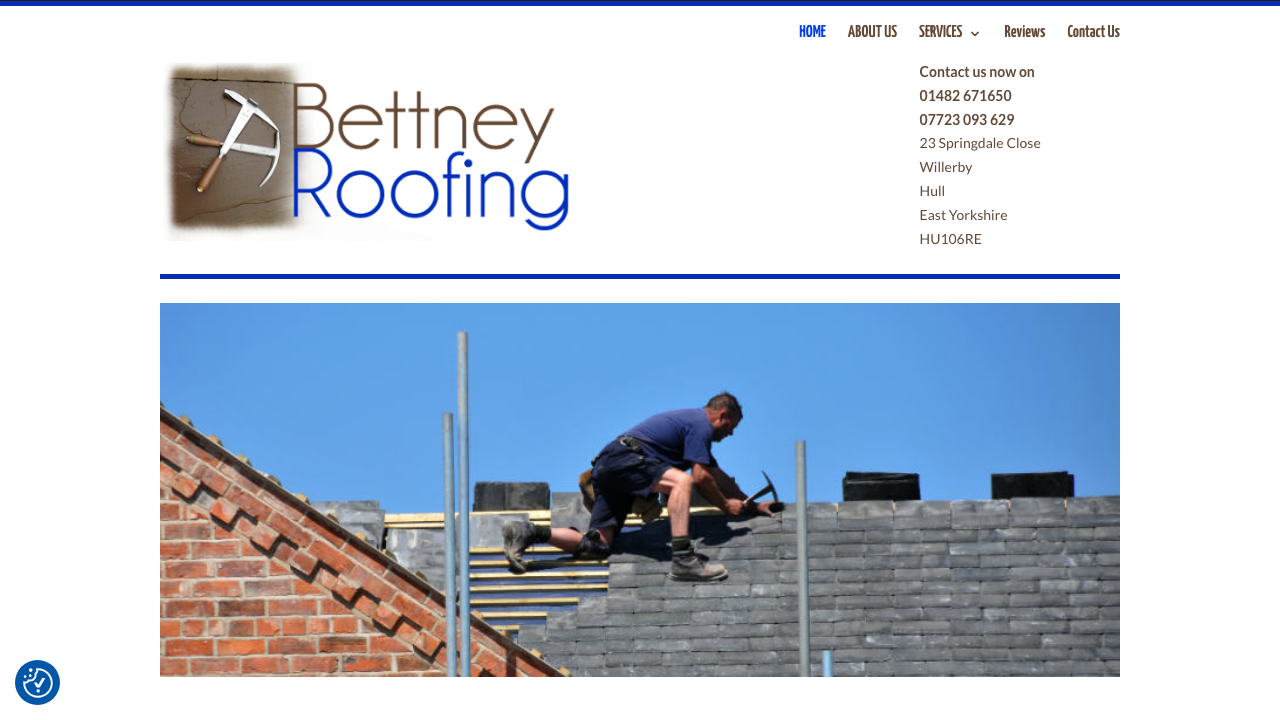 BETTNEY ROOFING LTD website preview