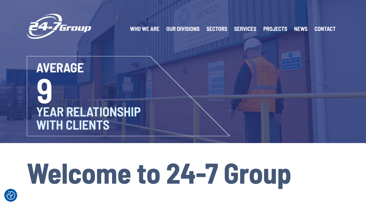 24-7 GROUP LIMITED website preview