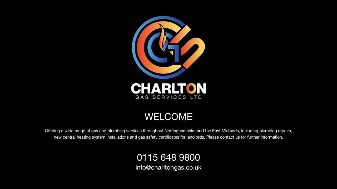 CHARLTON GAS SERVICES LTD website preview