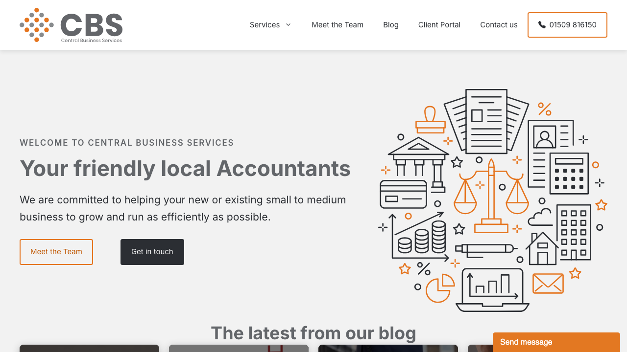 C & B S LIMITED website preview