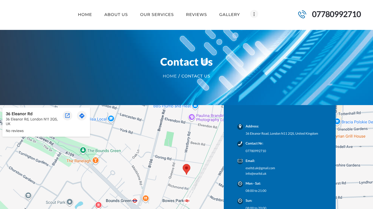 ESE-EUROSYSTEM ENGINEERING LTD website preview