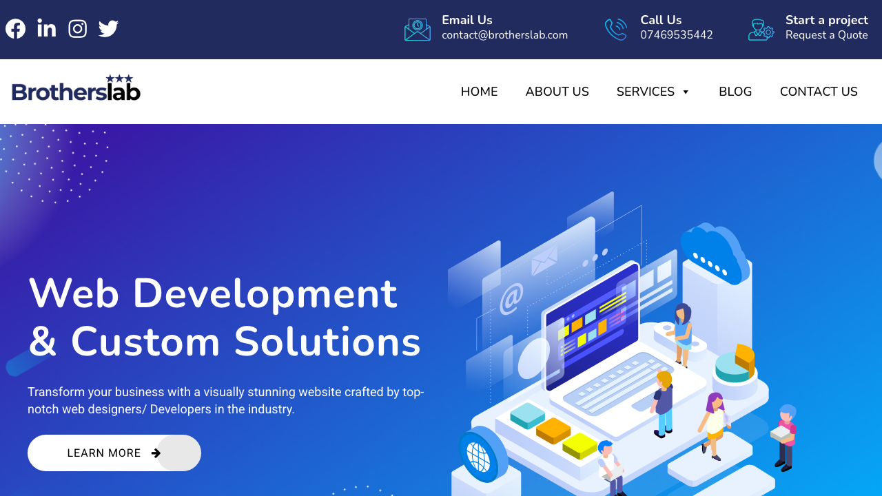 BROTHERS LAB LTD website preview