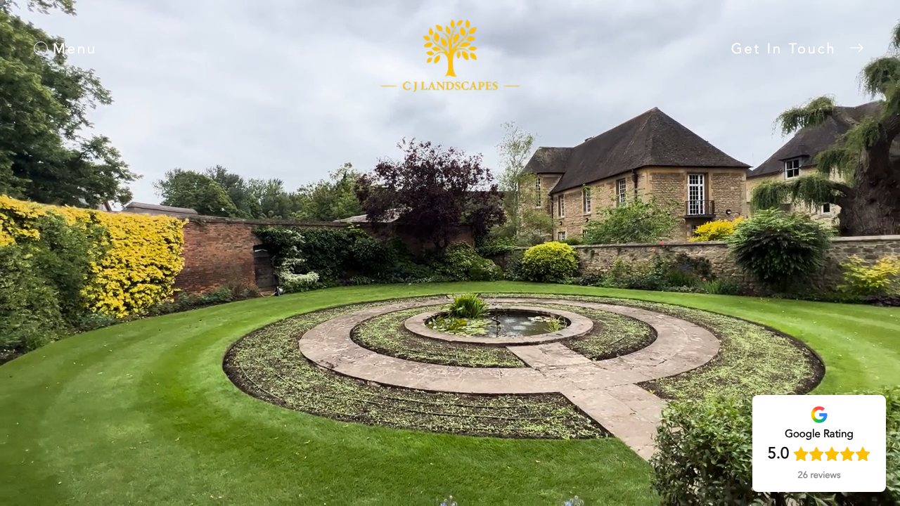 CJ LANDSCAPES AND BUILDIING LTD website preview