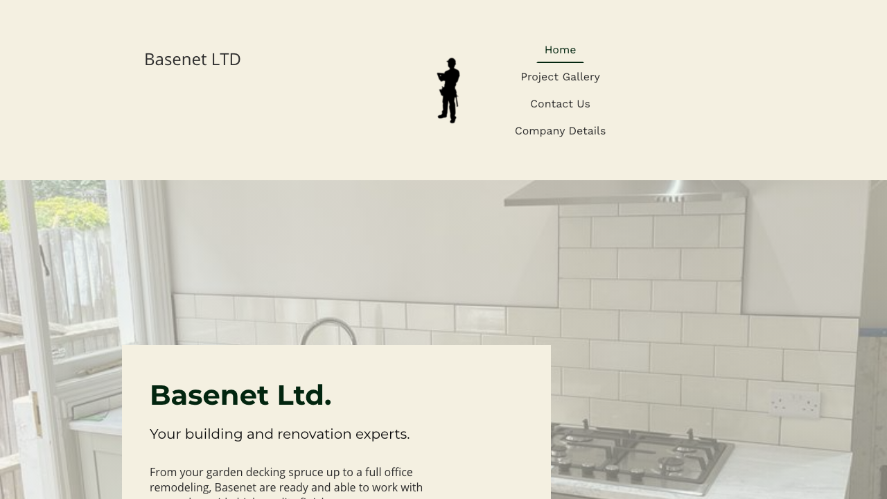 BASENET LTD website preview