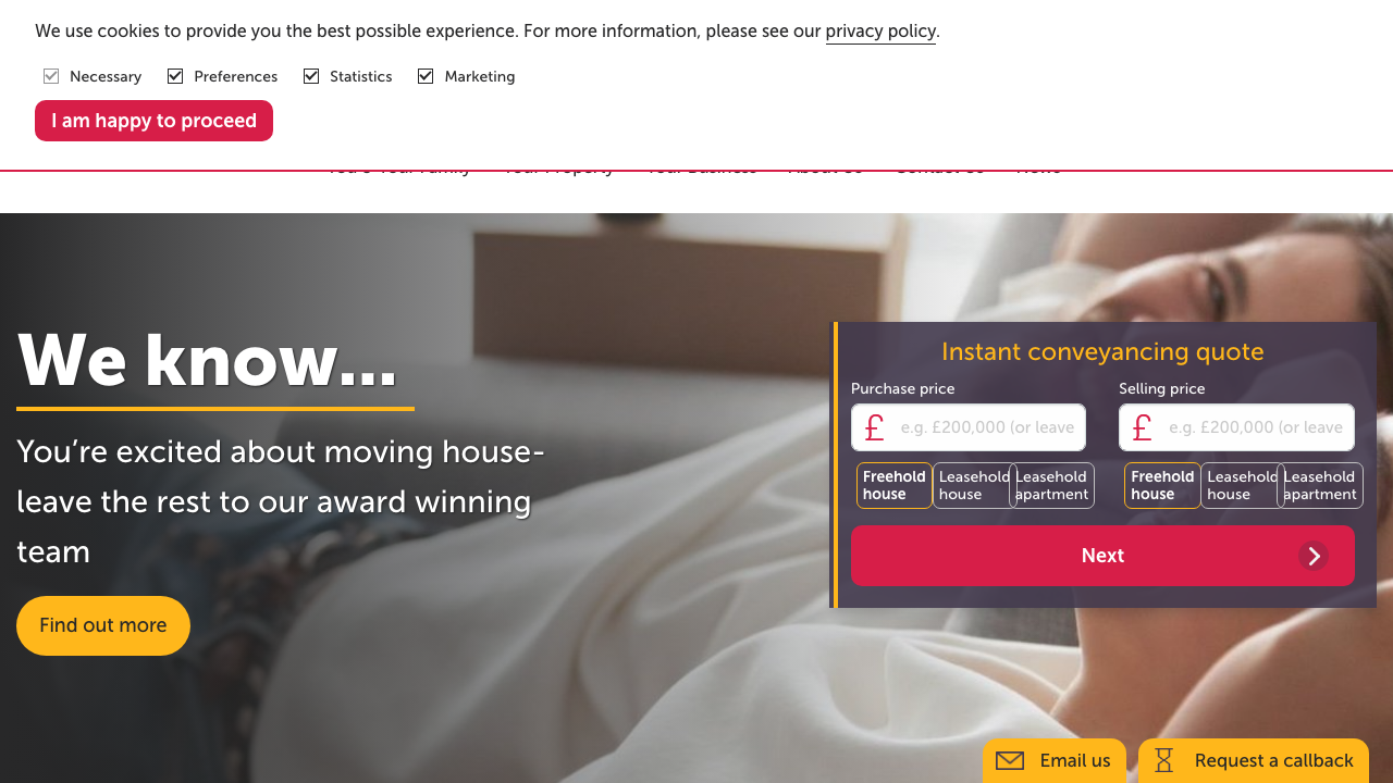 BWILL LTD website preview